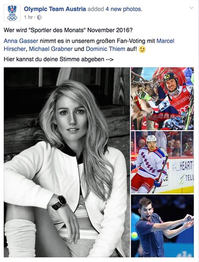 (c) Facebook Olympic Team Austria
